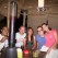 Oliver, Leigh, Angel, Adam and Amanda with the rum tower