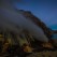 Sulfur vents and acid lake at Ijen