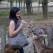 Amanda feeding the deer in Nara