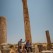 Workers by a Column in Jerash
