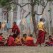 Monk Children Playing